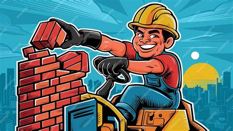 Building Worker Cartoon 的图像结果