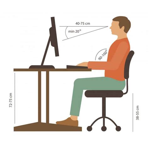 Computer Typing Body Position 的图像结果