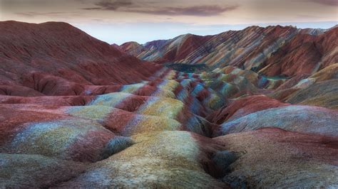 Zhangye Danxia National Geopark in Stunning 4K Ultra HD Nature Glory