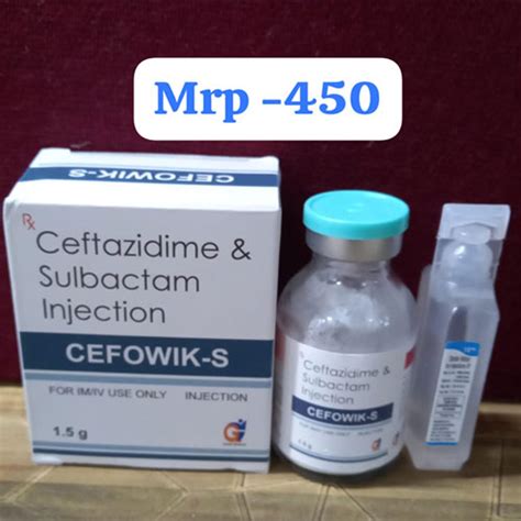 CEFOWIK-S 1.5 Injection Gadin Biotech