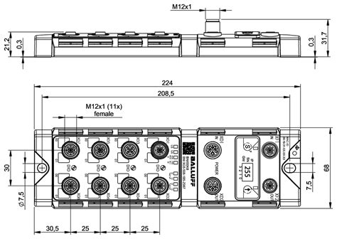 BNI00K6 (BNI XG5-508-1B5-Z067) Network modules with multiprotocol ...