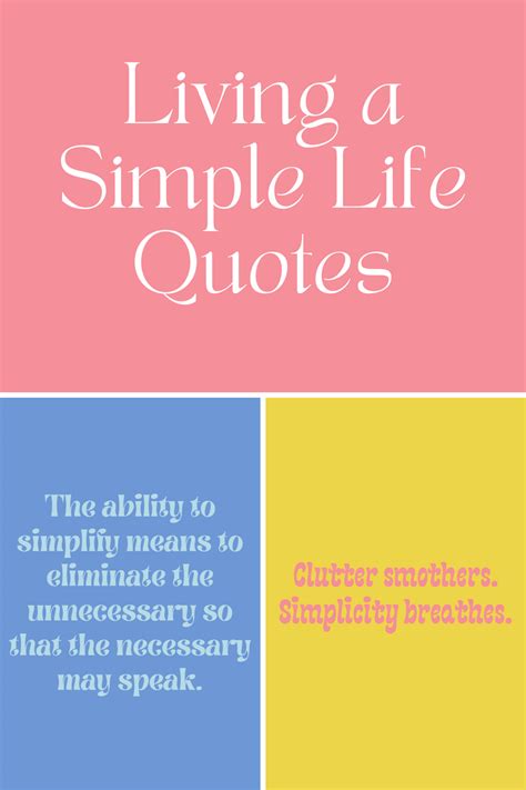 31 Simple Life Quotes to Live By - Darling Quote