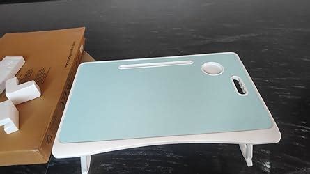 Tarkan Portable Folding Laptop Desk for Bed, Lapdesk with Handle ...
