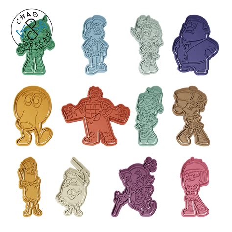 🍪 Qbert - Wreck It Ralph (no 9) - Cookie Cutter - Fondant - Polymer ...