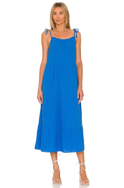 Rails Valeria Midi Dress in Palace Blue | REVOLVE