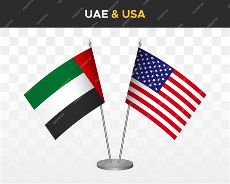 Premium Vector | Uae united arab emirates vs usa united states america ...