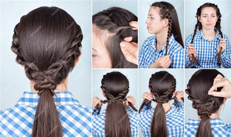 Easy Ponytail Tutorial 的图像结果