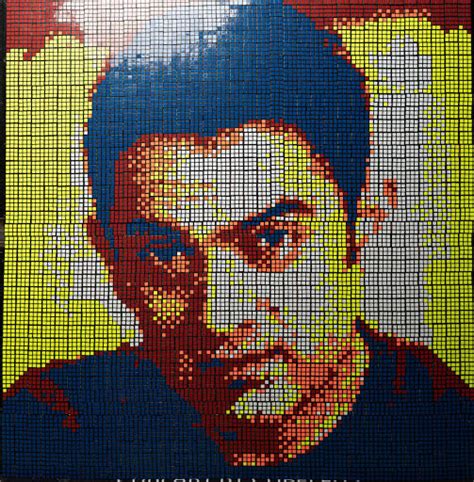 How to make Cube Mosaics with Rubik's Cube?