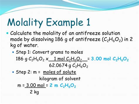 Molality Example Problems 的图像结果