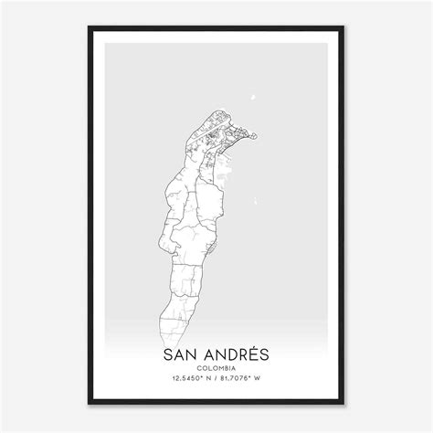 San Andres - Custom Maps & Posters