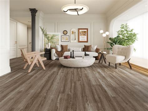 Driftwood Vinyl Plank Flooring Sheet Vinyl Flooring In Blue,
