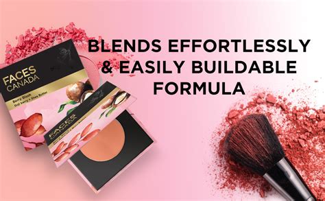 Buy FACES CANADA Berry Blush - Party All Night 06, 4g | Lightweight ...