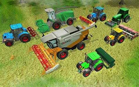 Tractor Farming Game Harvester - Tractor Driving Real Farming Simulator ...