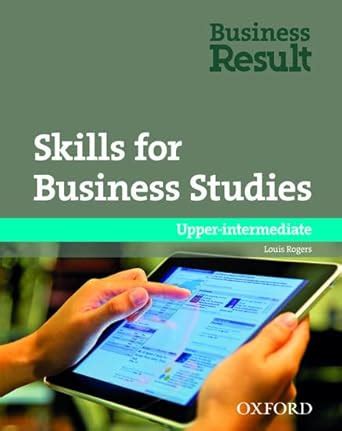 Buy Skills for Business Studies Upper-intermediate Book Online at Low ...