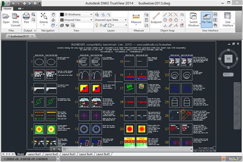 Using DWG TrueView Tutorial 的图像结果