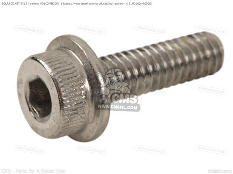 BOLT,SOCKET,4X13 for Honda - order at CMSNL