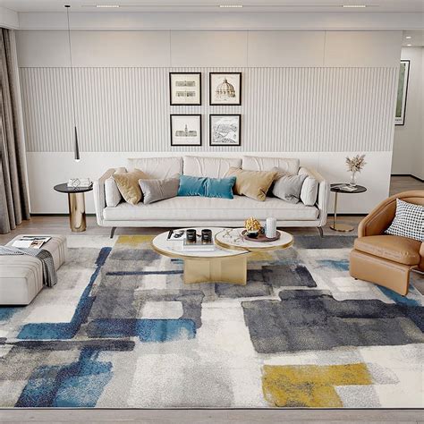 Luxury Nordic Carpet for Living Room Floor Mat Simple Modern Home r ...