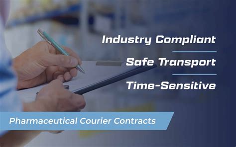 What are Pharmaceutical Courier Contracts? | Stat Experts
