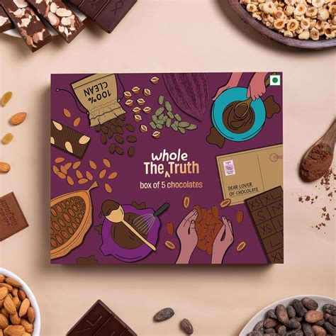 The Whole Truth Valentines Day Chocolate Gift Box | Exclusive ...