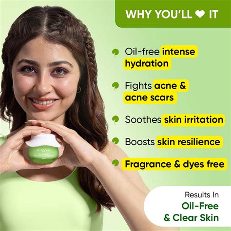 Cica Calming Oil Free Moisturizer for Oily & Acne Prone Skin – Dot & Key