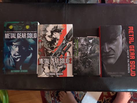 Favorite bit of my MGS collection, does anyone else own the books? : r ...