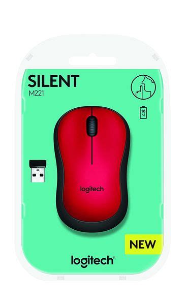 Buy LOGITECH M221 Silent Wireless Ambidextrous Gaming Mouse ( 鈥?10 ...