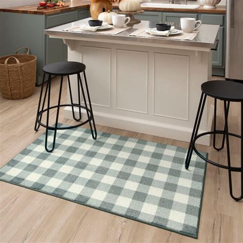 Mohawk Home Fall 2 X 3 (ft) Gray Indoor Machine Washable Throw Rug at ...