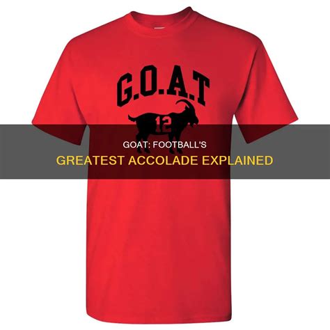 Goat: Football's Greatest Accolade Explained | PetShun