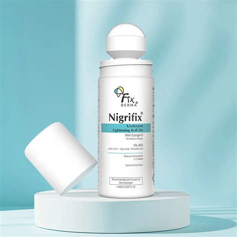 Fixderma Nigrifix Underarm Roll on with AHA, Lactic Acid, Mandelic Acid ...