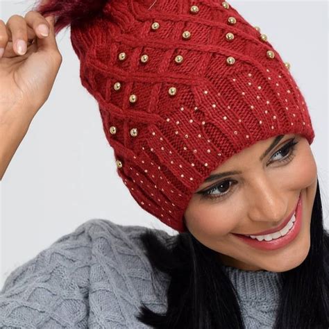 Buy Women Pon Pon Hat Online In India - Etsy India