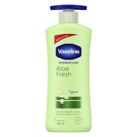 Buy Vaseline Intensive Care Aloe Fresh Hydrating Body Lotion 400 ml ...
