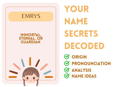 Emrys - Celtic Girl Name Meaning and Pronunciation