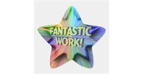 Fantastic Work Sticker 的图像结果