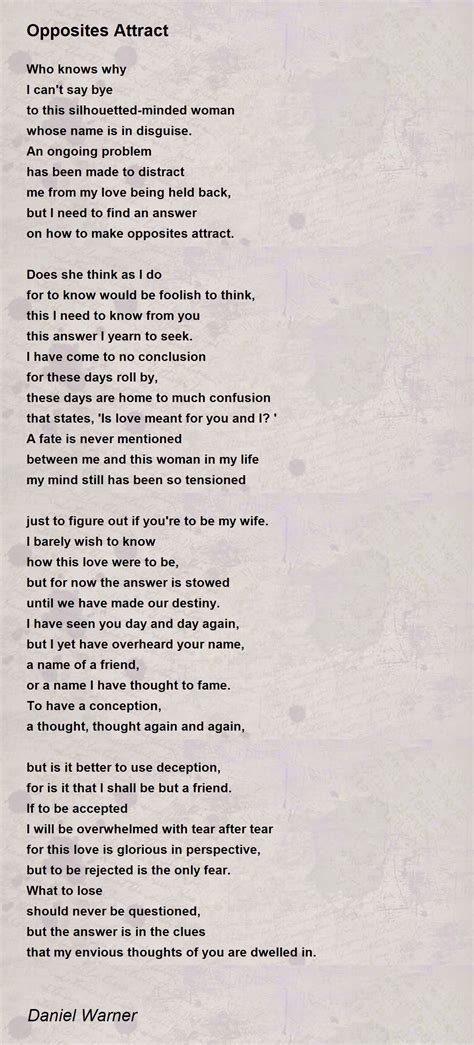 Opposite Attract Quote