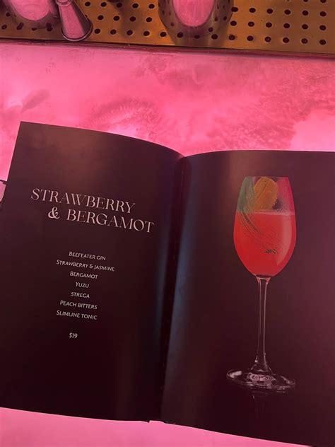 Menu at Sexy Fish Miami pub & bar, Miami