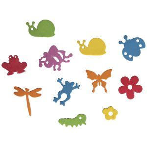 Moosgummi Stanzteile Herzen – Rayher