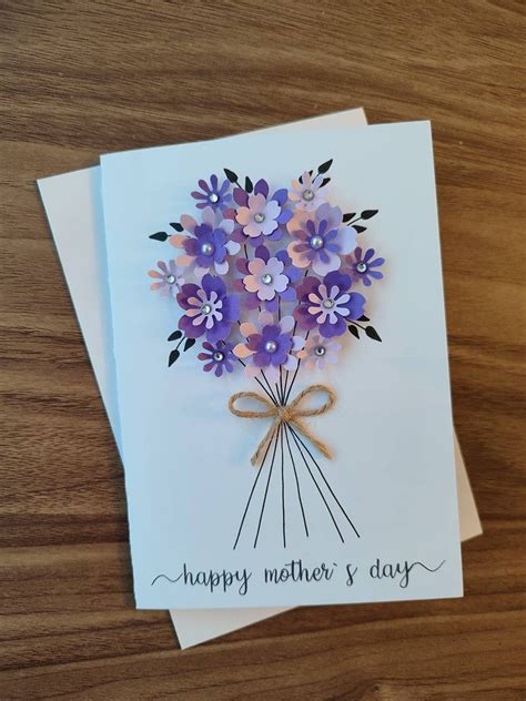 3D Cards, Mother's Day Card, Happy Mother's Day Card, Handmade Cards ...