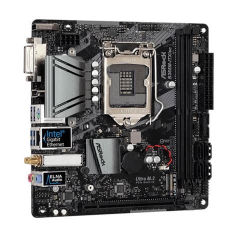 ASRock B365M-ITX/ac WiFi | LGA 1151 | M-ATX Motherboard