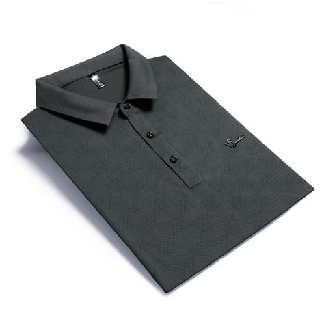 Light Green Block Design Stretchable Imported T Shirt