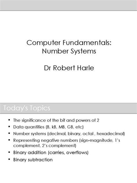 Computer Number System PDF 的图像结果