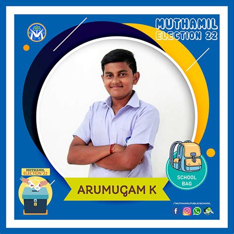 School Pupil Leader Election 2022 - Muthamil Public School