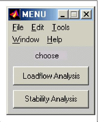 Program Menu 的图像结果