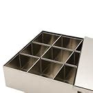 Buy GURUBHAI EQUIPMENTS Stainless Steel Masala Peti 12 Compartments ...