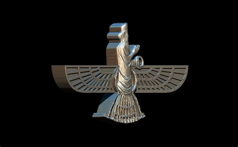 Zoroastrianism 3D Model STL File