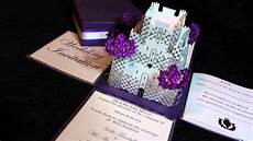 Exploding Box Wedding Invitation by Castle Exploding Box Wedding Invitation Exploding Box Wedding Invitation