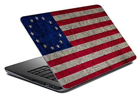 Print2door Man Made American Flag Flags Flag 3D Laptop Skin : Amazon.in ...