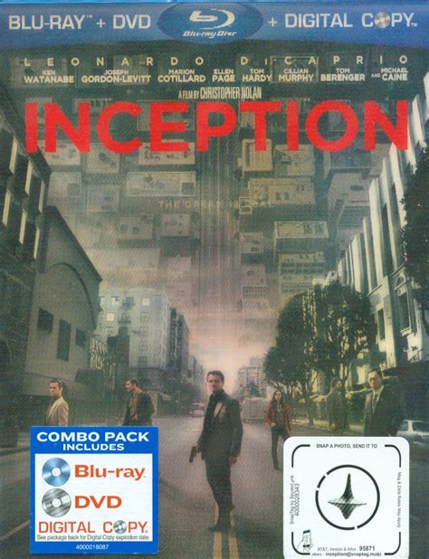 Image result for Inception Blu-ray