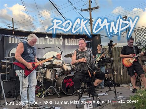 ROCK CANDY! Coming to RJs in Mission and rockin the place on August 9 ...