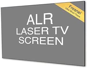 Buy BIG VUE Ultra Short Throw Laser TV Screen, 100-Inch Fresnel ...
