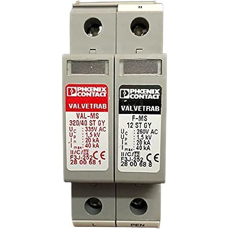 Phoenix Contact Single Phase AC SPD Grey with Remote Indication 320/40 ...